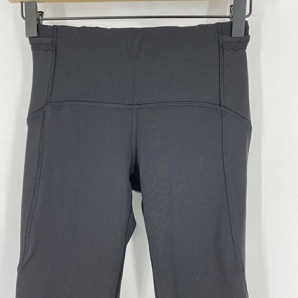 Lululemon Leggings Free Runner Crop Mesh - Picture 2 of 9